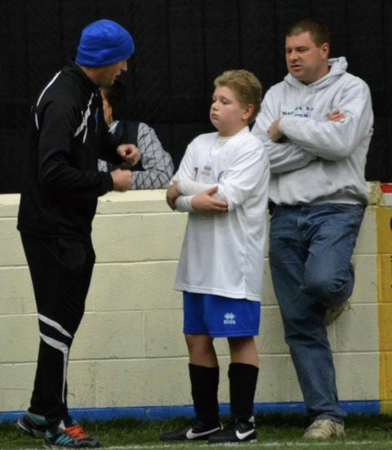 Rod Mosner during his years coaching youth soccer
