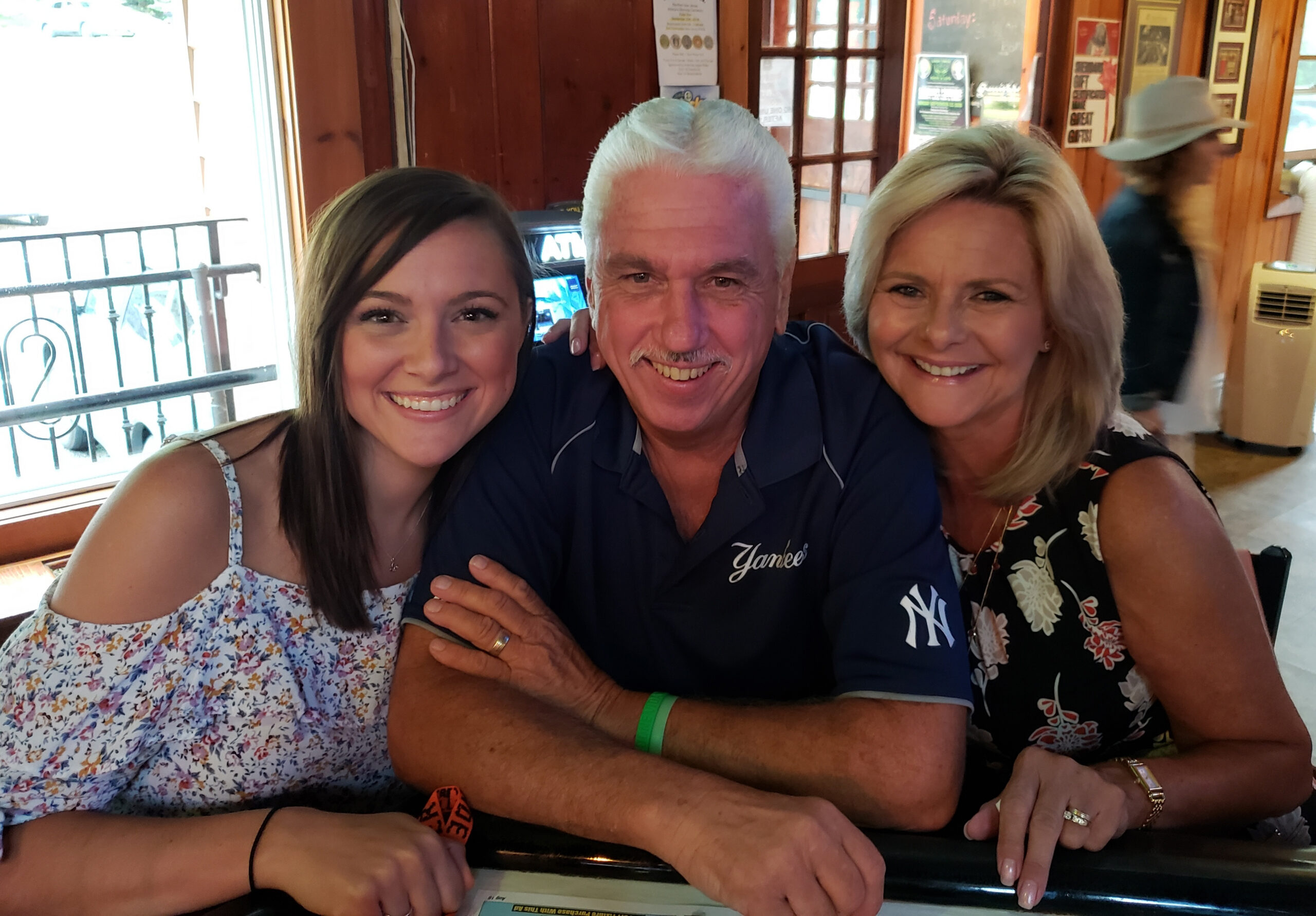 Tom Walsh with Debora and family